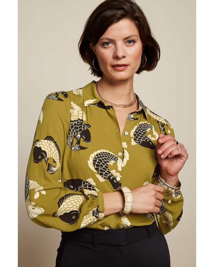 King Louie Carina Blouse Koi