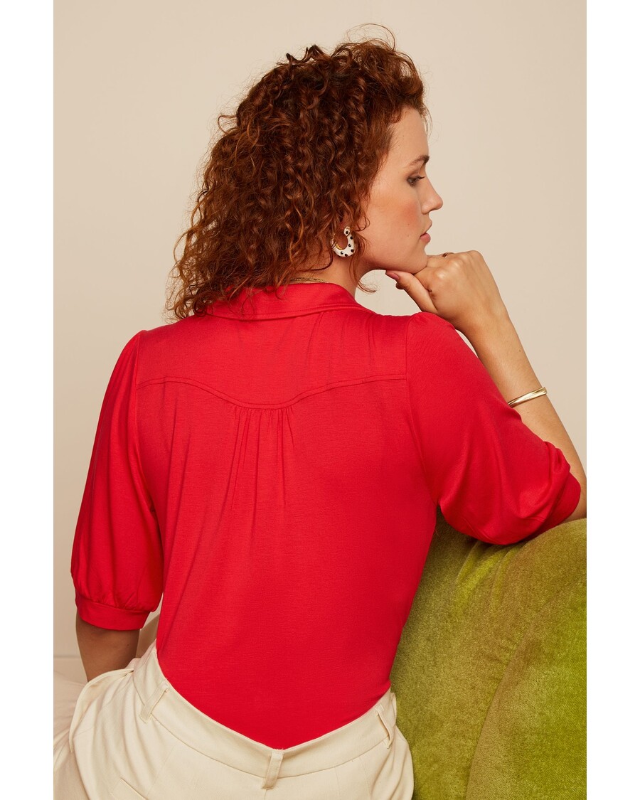 King Louie Carina Blouse Ecovero Light