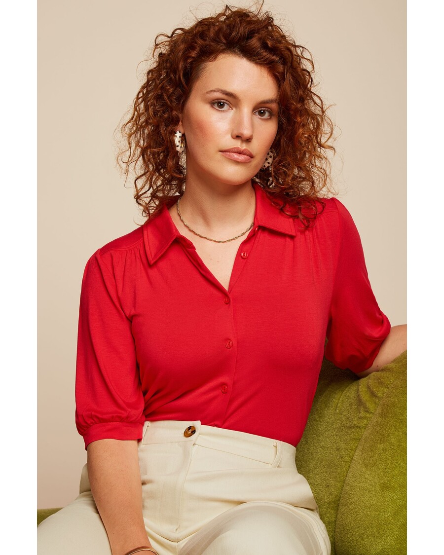 King Louie Carina Blouse Ecovero Light