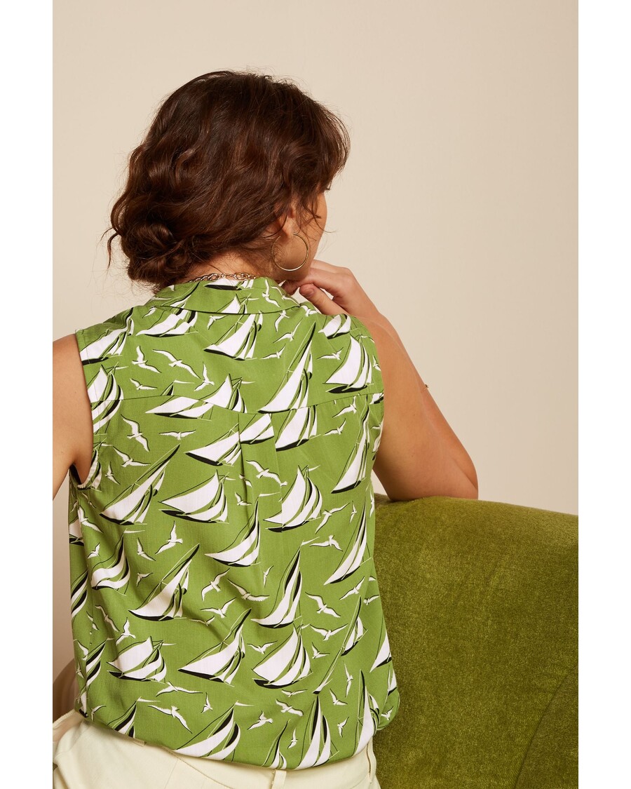 King Louie Nova Blouse Bateau