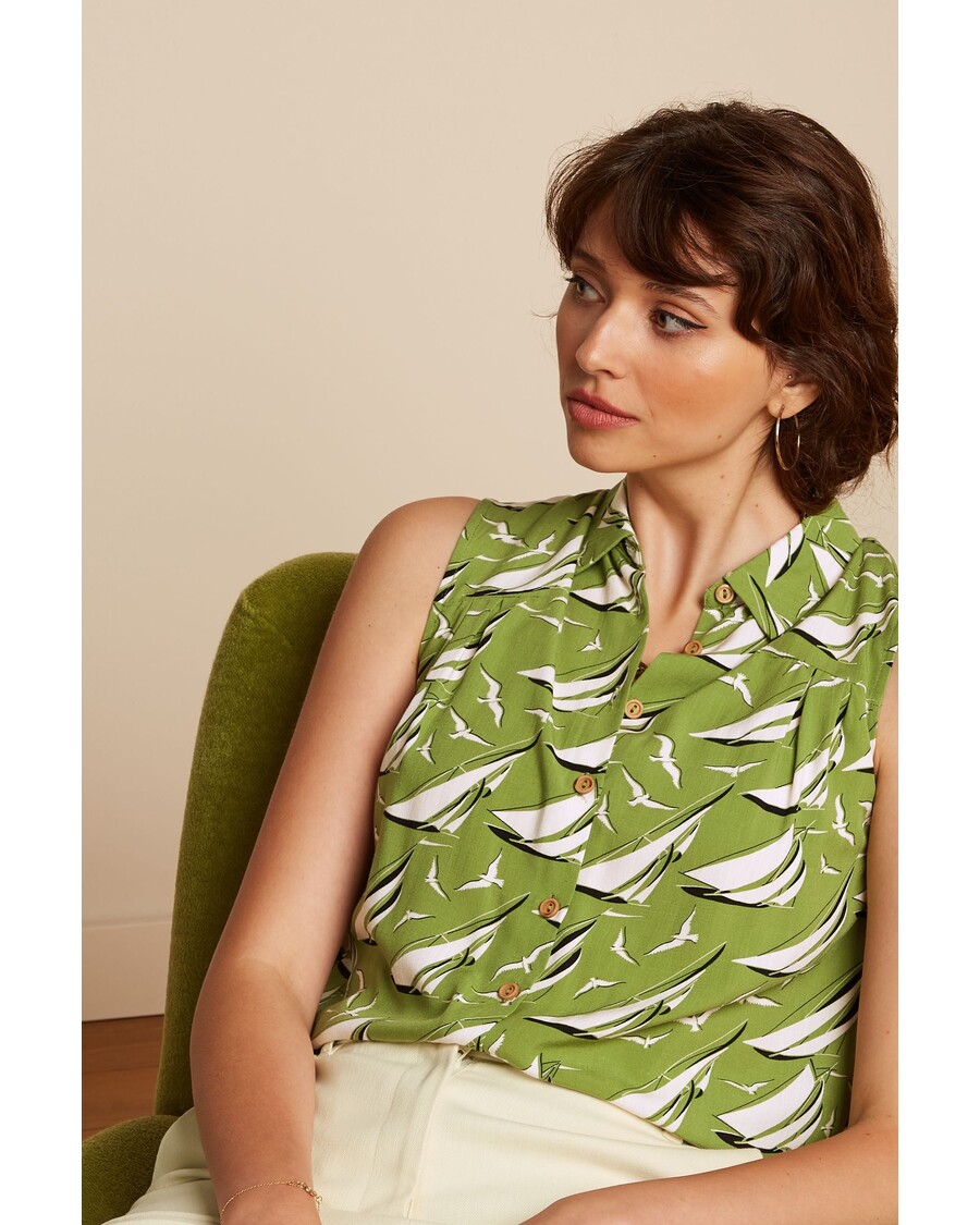 King Louie Nova Blouse Bateau