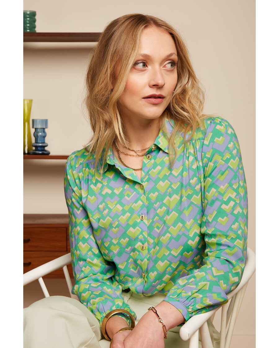 King Louie Carina Blouse Cocktail