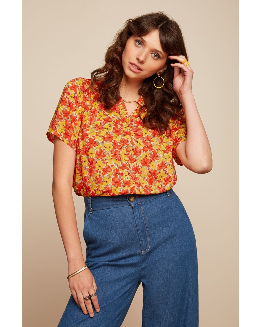 King Louie Maisie Blouse Doree