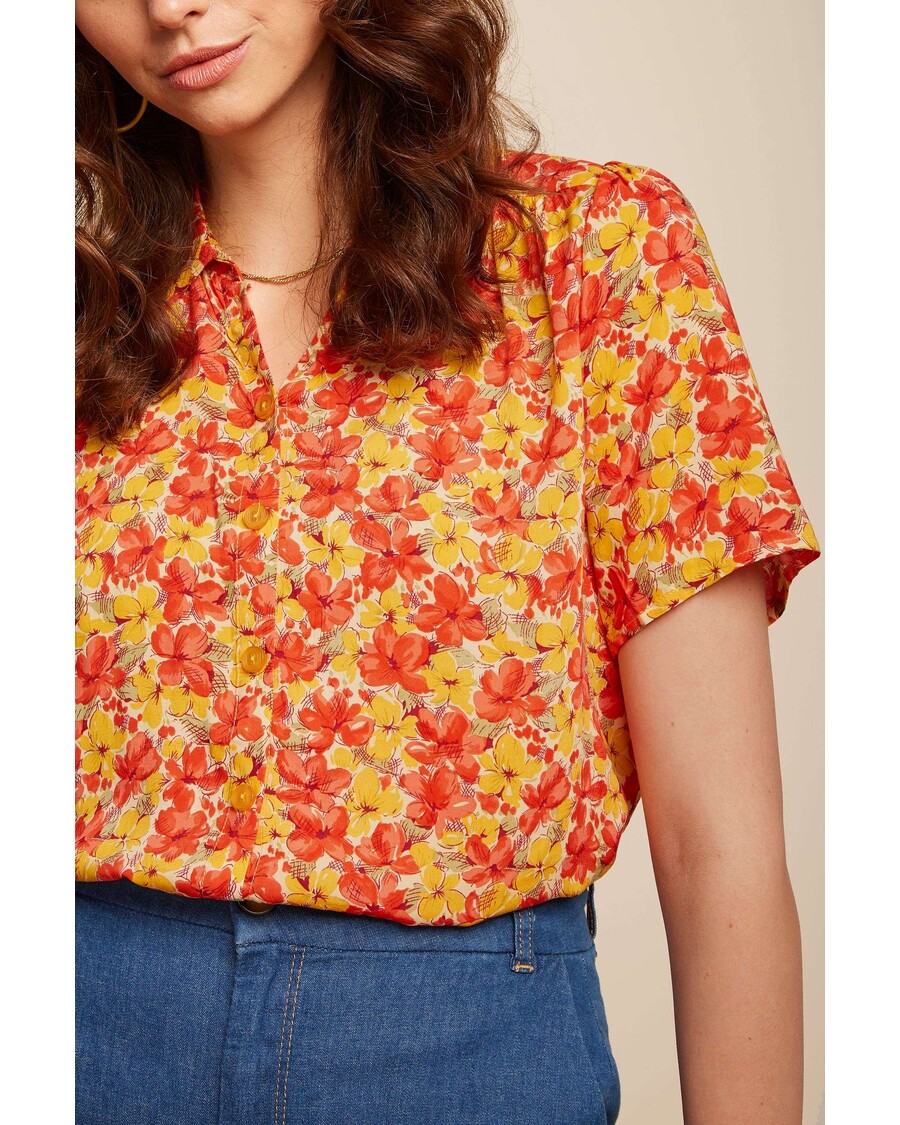 King Louie Maisie Blouse Doree