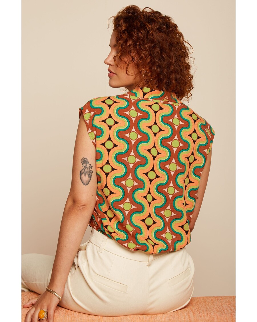 King Louie Remi Blouse Kizko