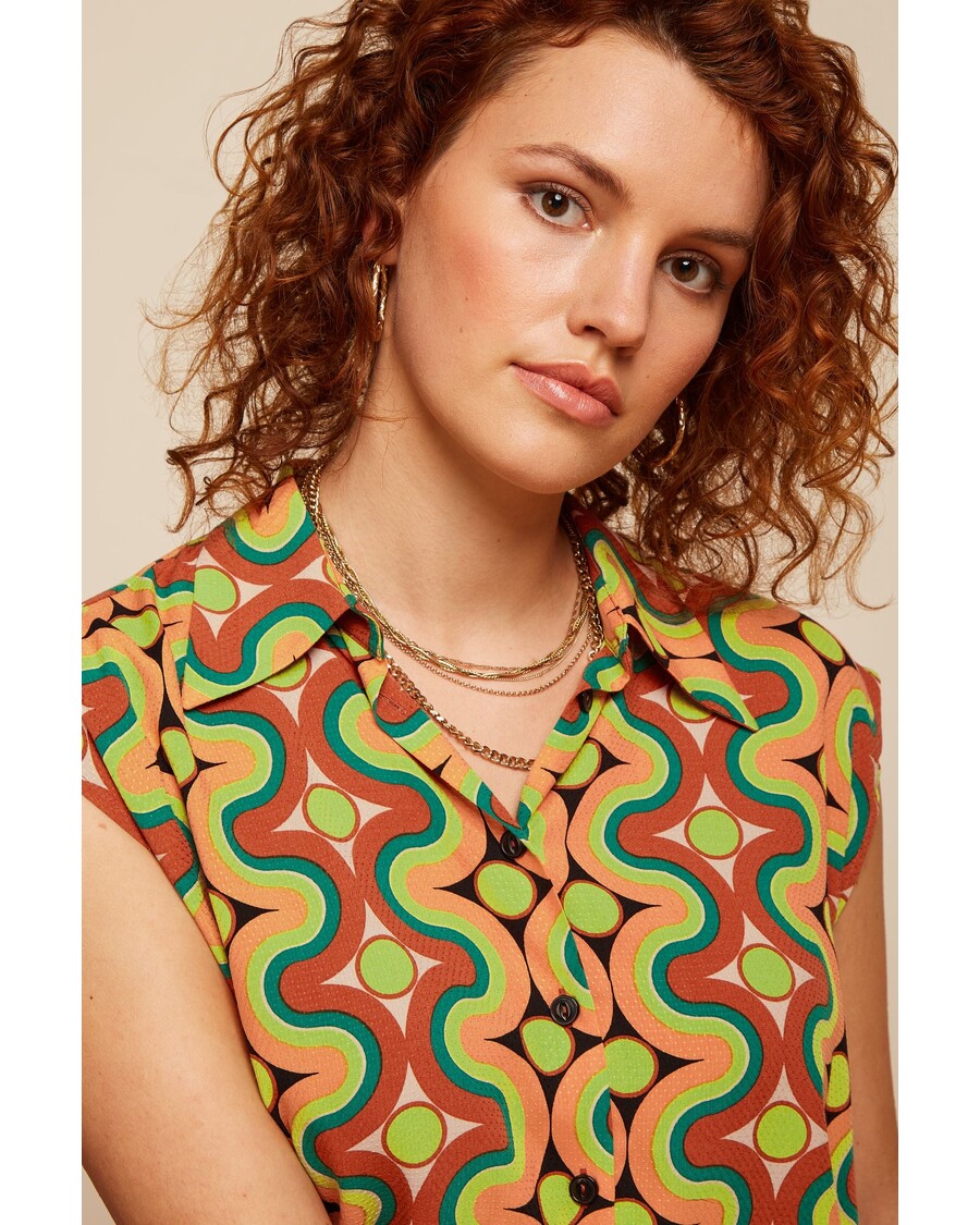 King Louie Remi Blouse Kizko