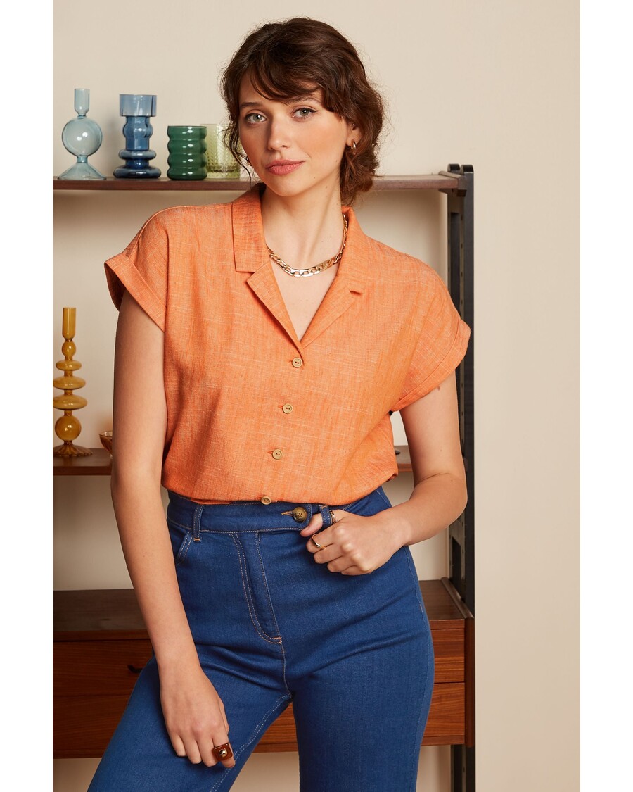 King Louie Darcy Blouse Camonte