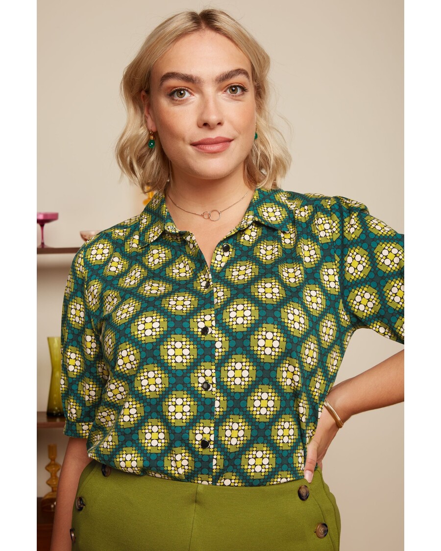 King Louie Carina Blouse Kirby