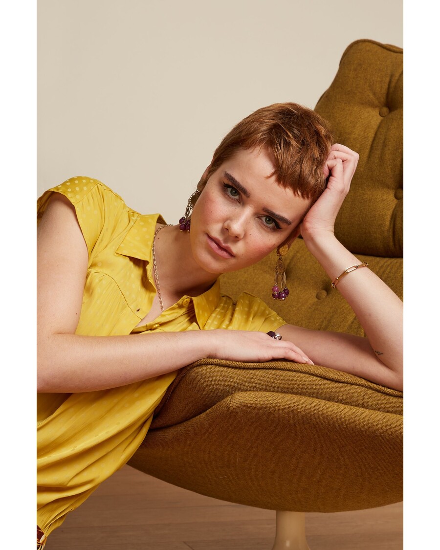 King Louie Amy Blouse Bisque