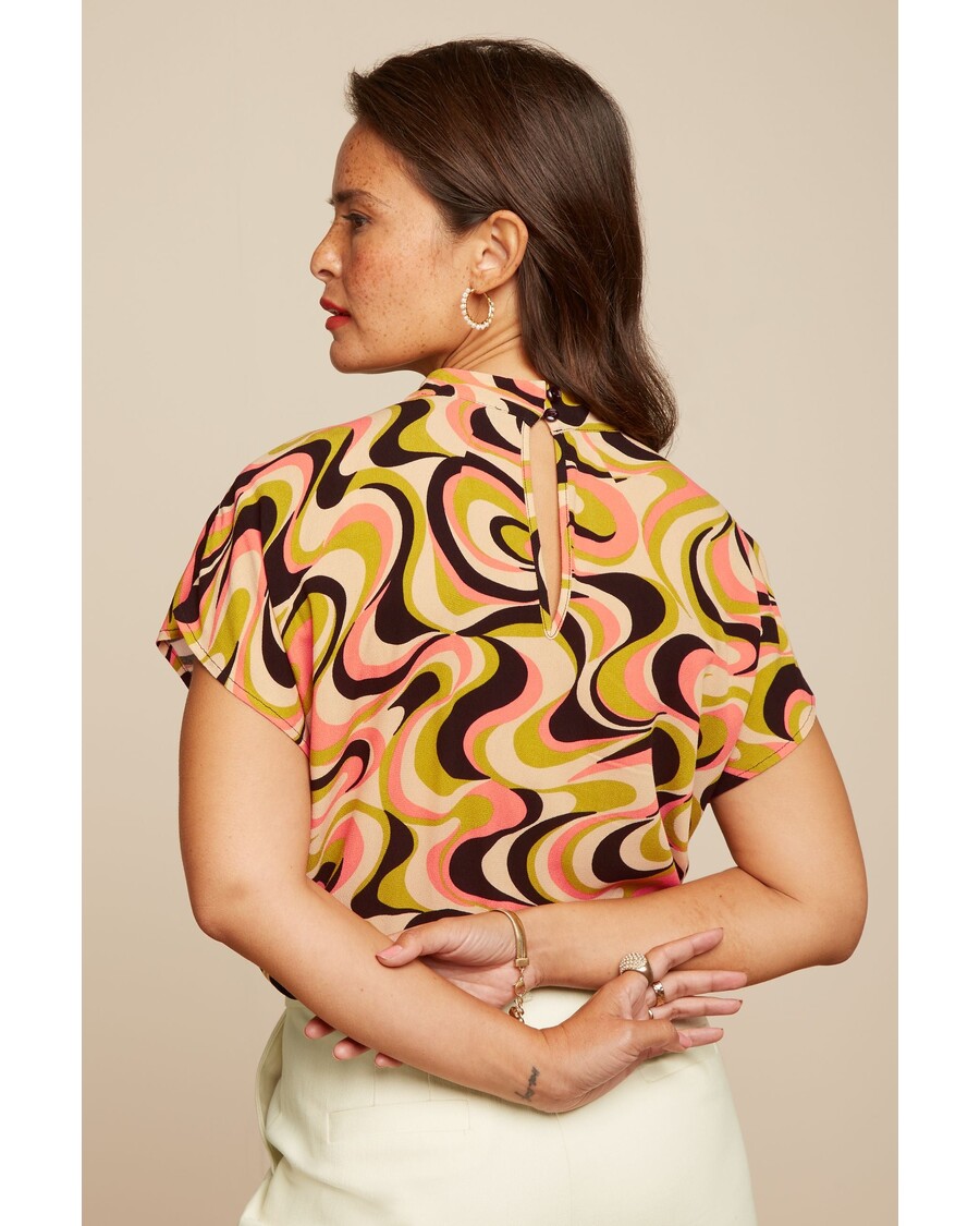 King Louie Luciana Blouse Manic