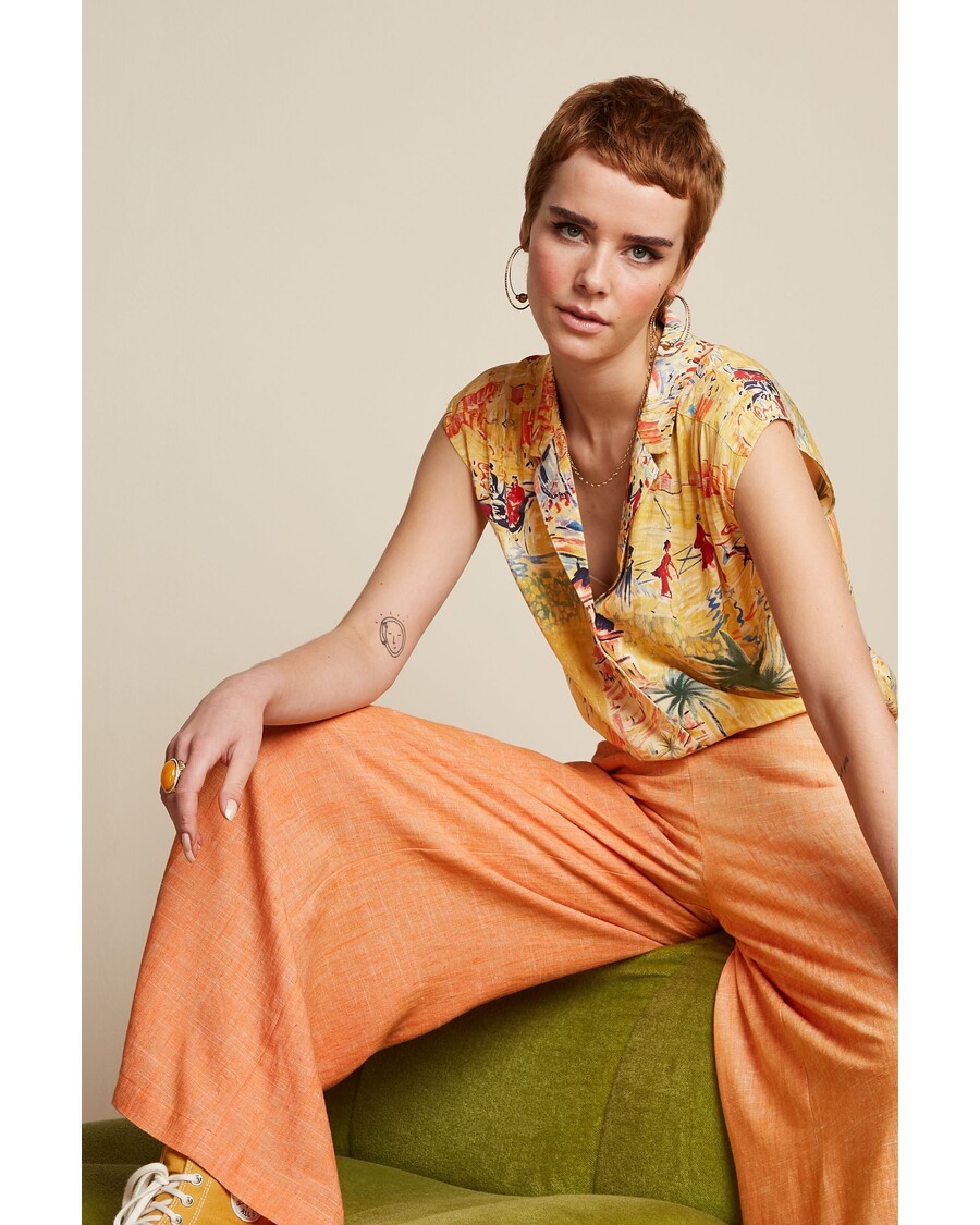 King Louie July Blouse Serafini