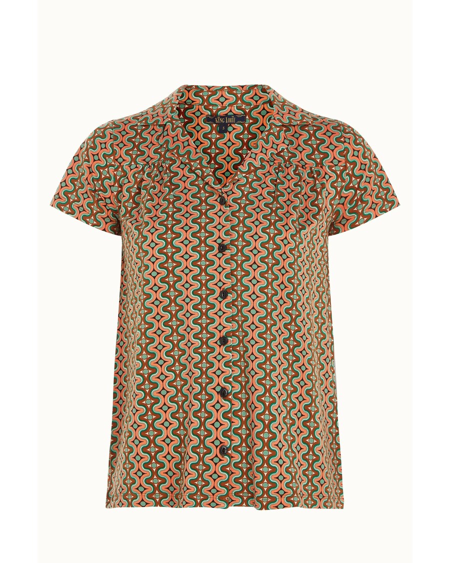 King Louie Tex Blouse Twisted