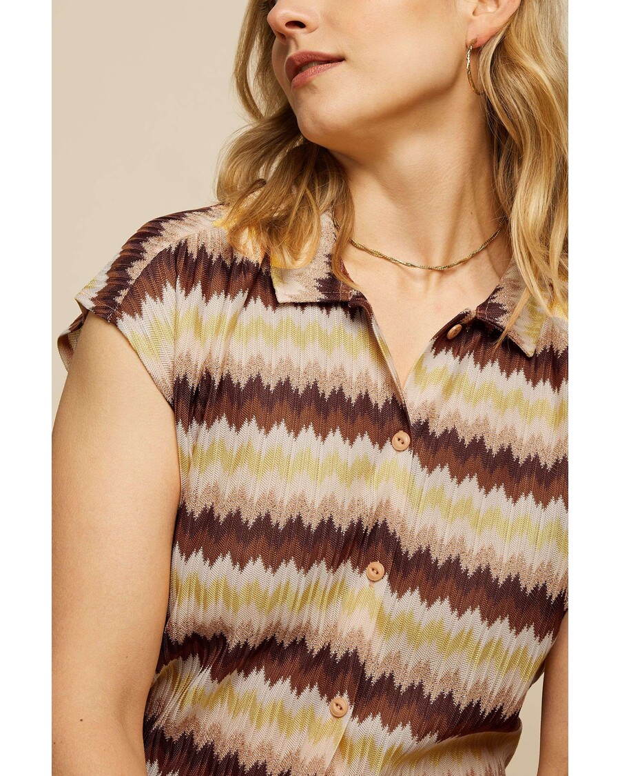 King Louie Viv Blouse Carmine