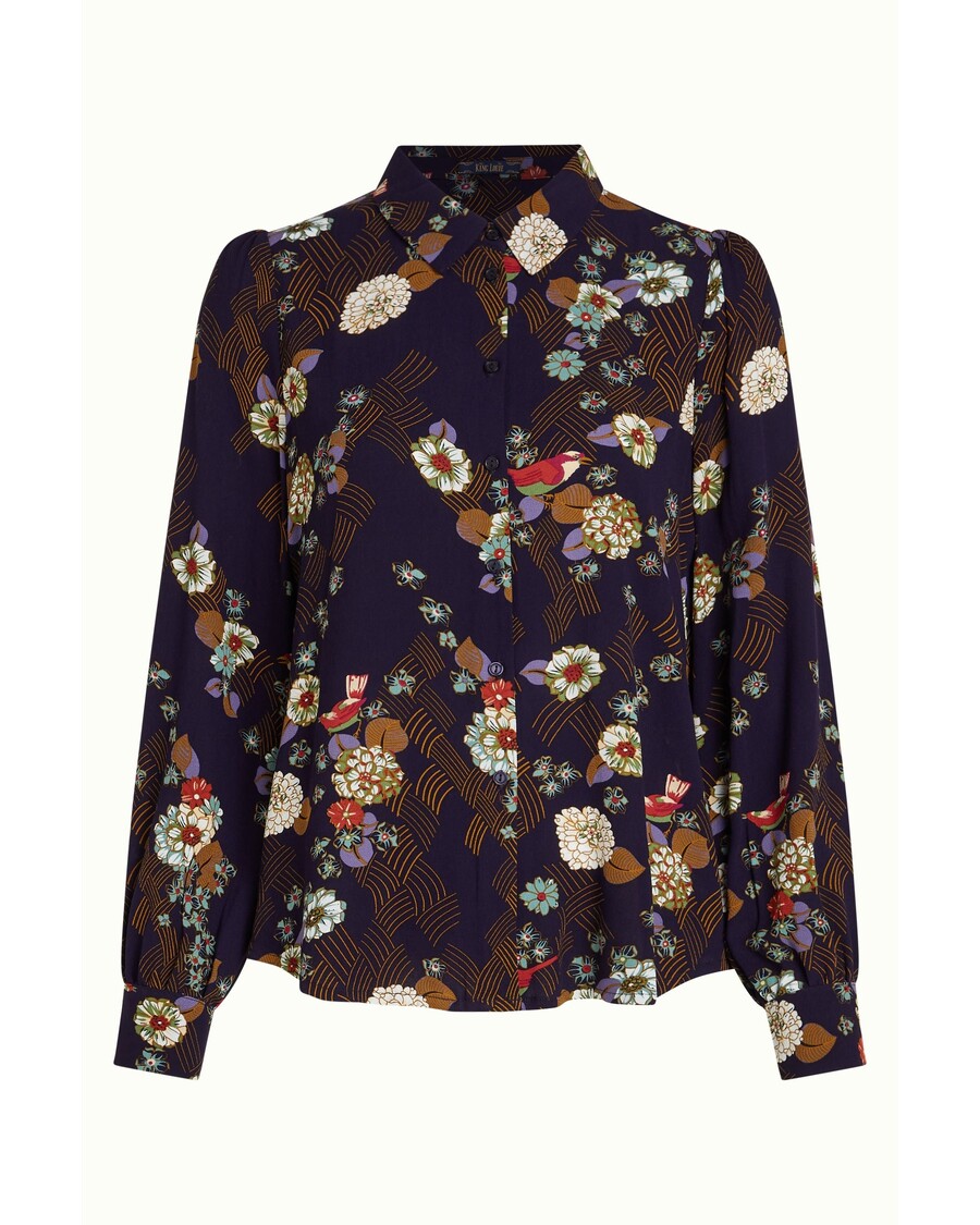 King Louie Maisie Blouse Rising