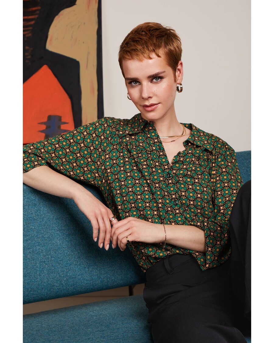 King Louie Edith Blouse Valley