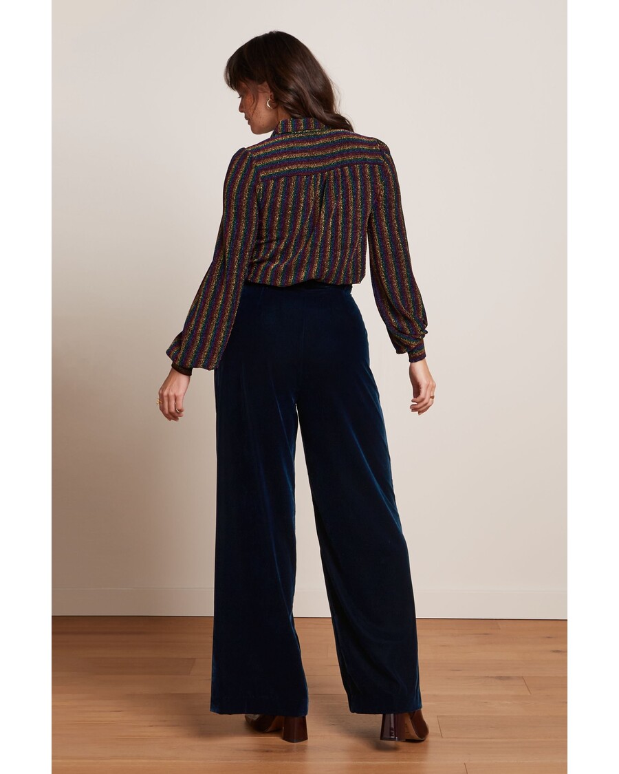 King Louie Maisie Blouse Alma Lurex