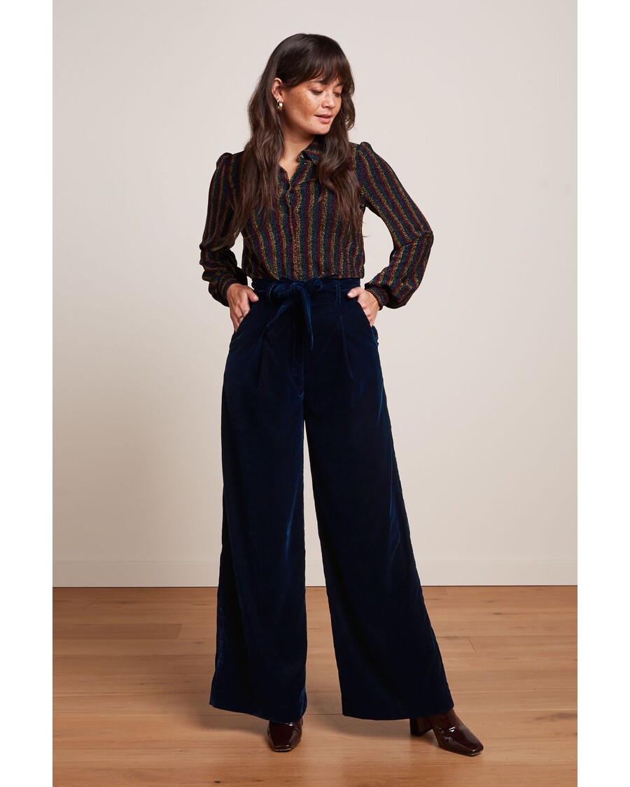 King Louie Maisie Blouse Alma Lurex