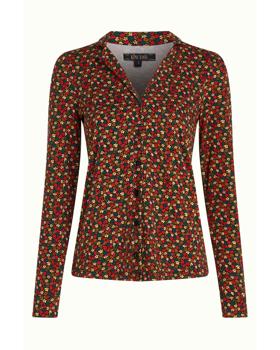 King Louie Patty Blouse Flaminga