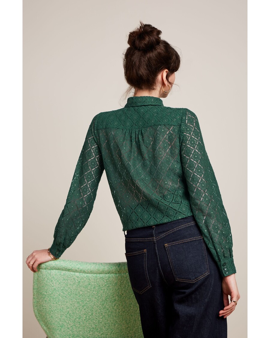 King Louie Maisie Blouse Artiste Lace