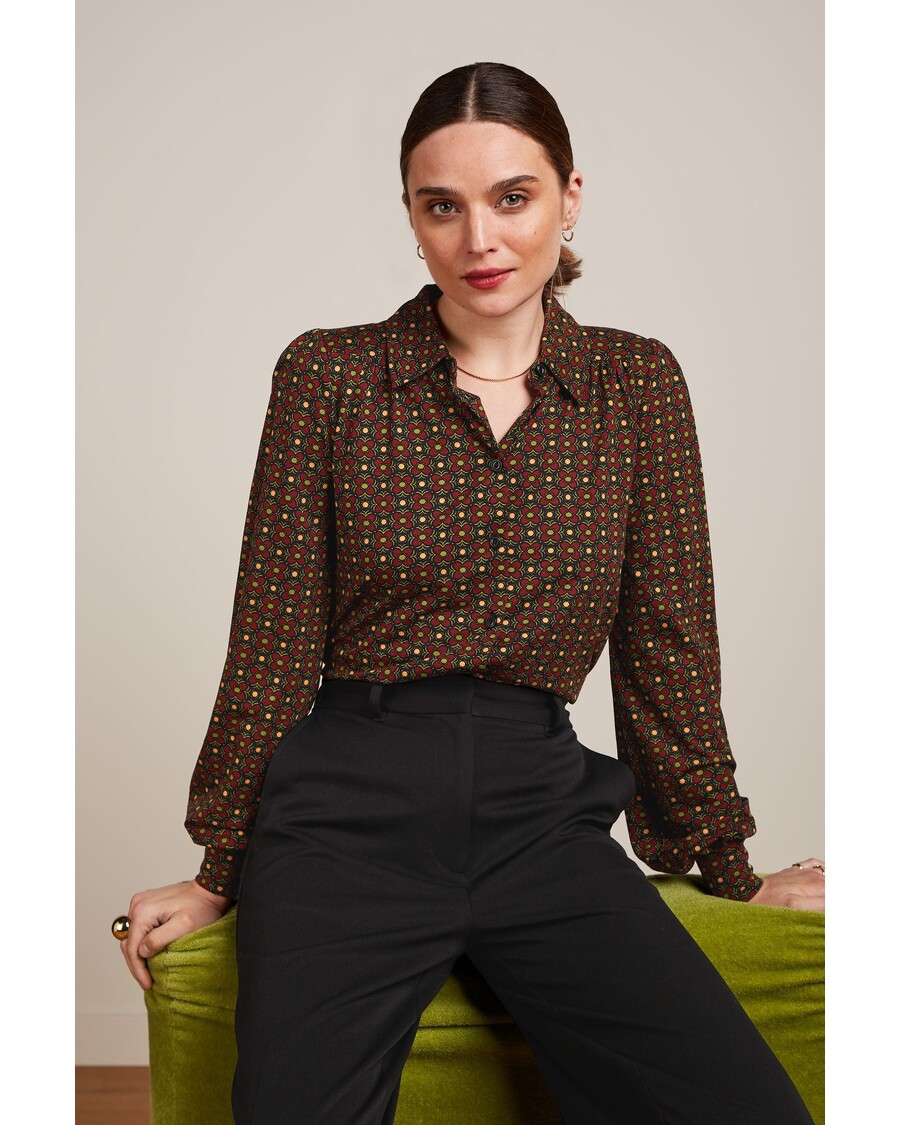 King Louie Carina Blouse Valley