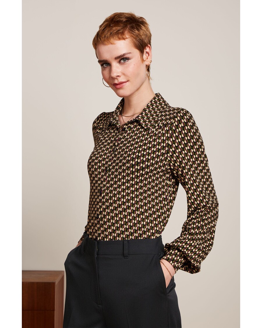 King Louie Carina Blouse Lockett