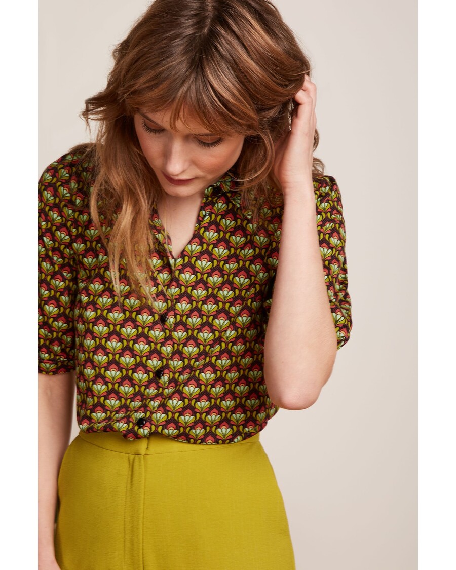 King Louie Carina Blouse Toulouse