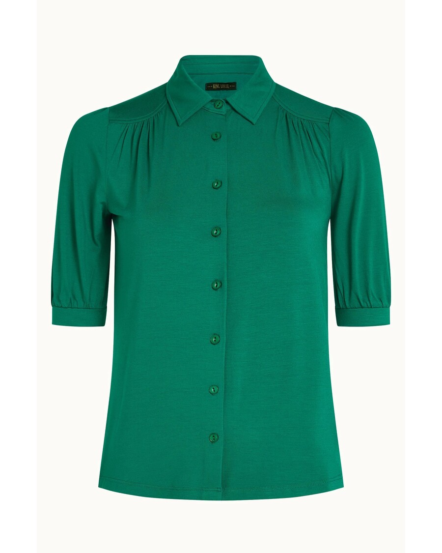 King Louie Carina بلوز ویسکوز روشن