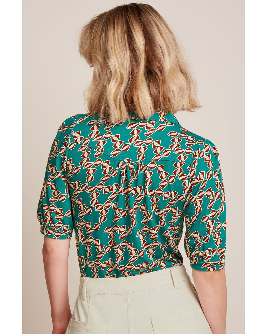 King Louie Carina Blouse Minty