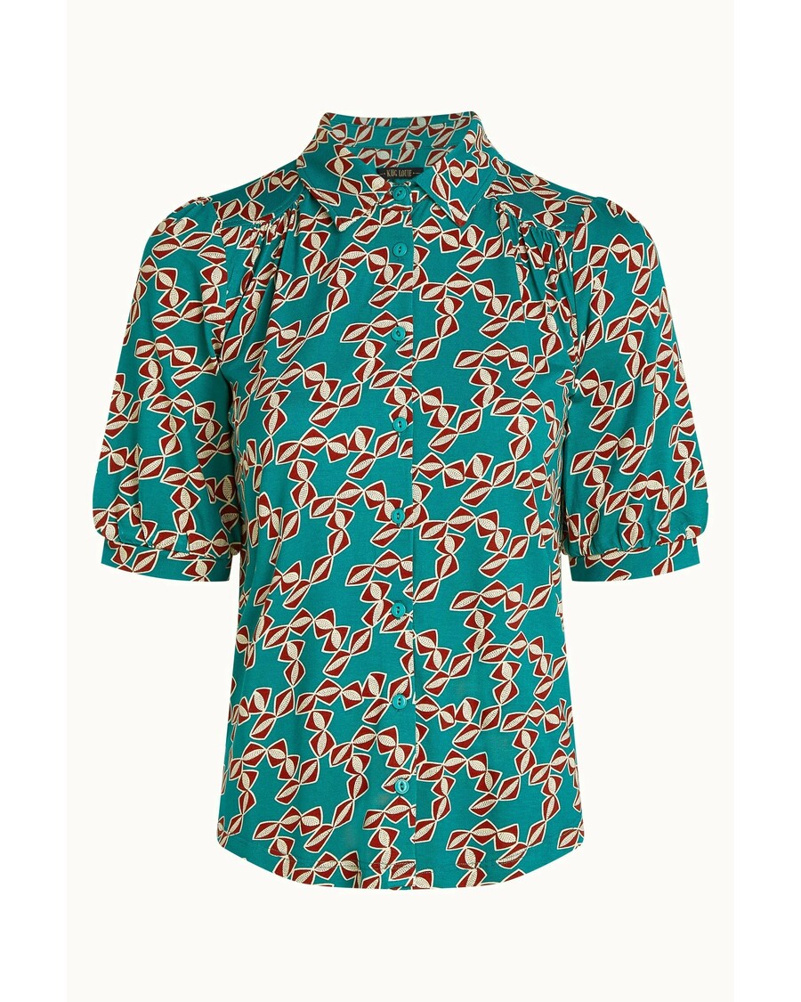 King Louie Carina Blouse Minty