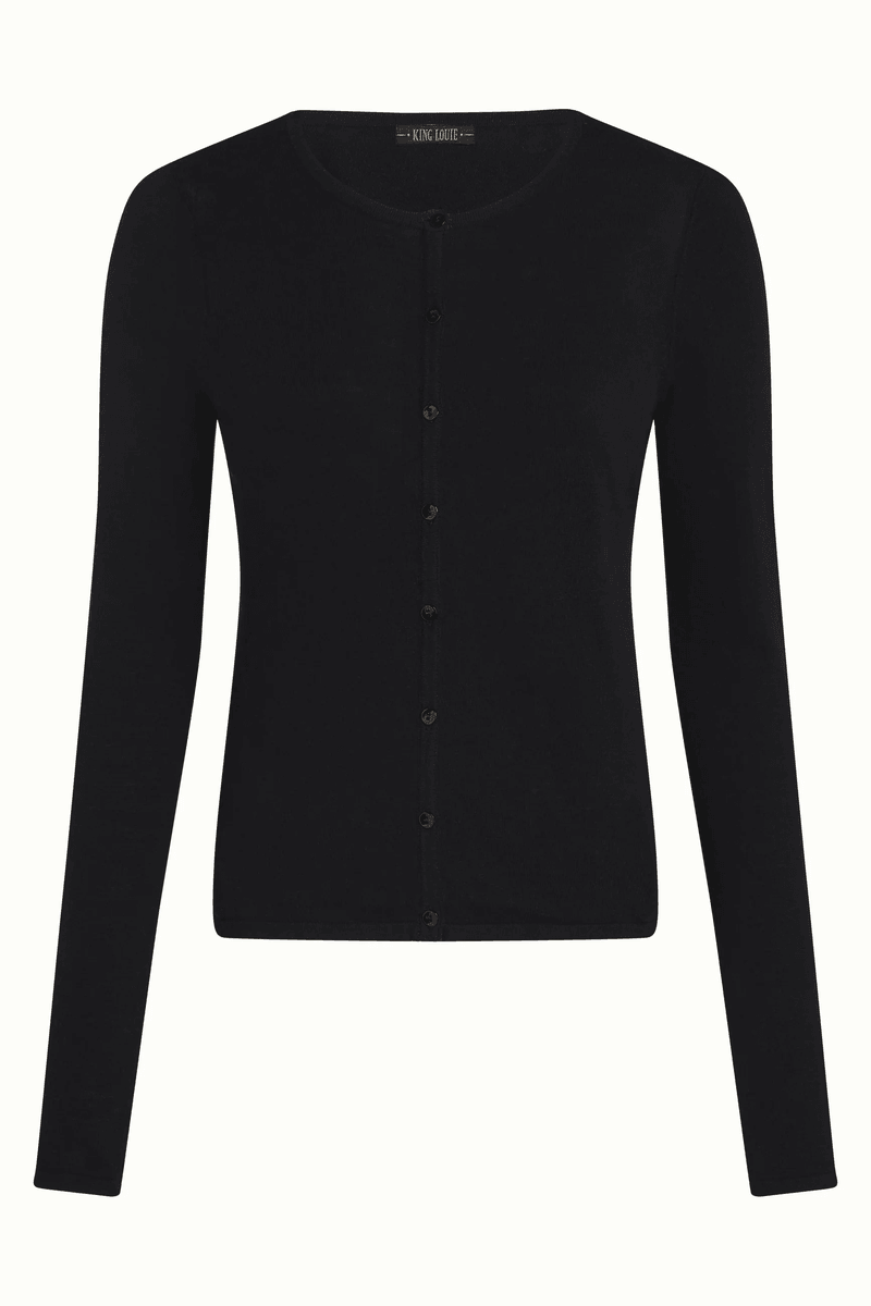 كينغ لوي كاردي رقبة دائرية كوكون