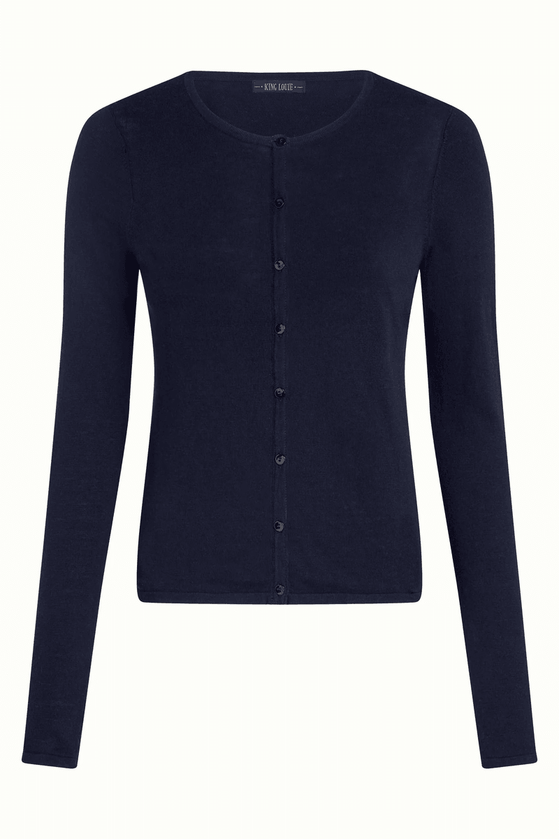 كينغ لوي كاردي رقبة دائرية كوكون