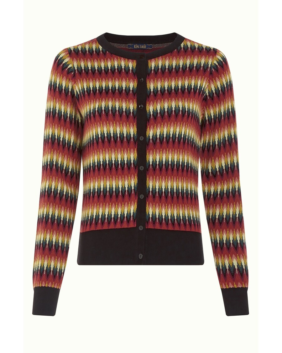 King Louie Cardi Roundneck Celina