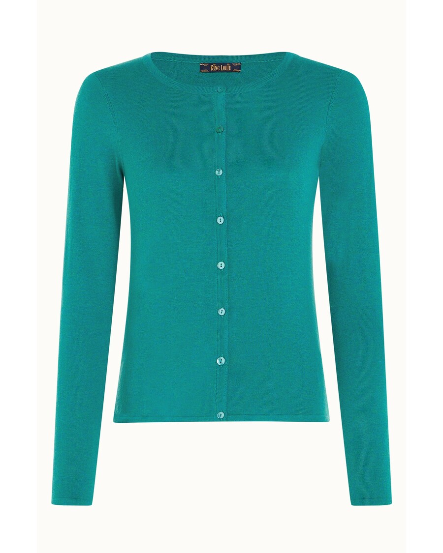 King Louie Cardi Roundneck Cocoon