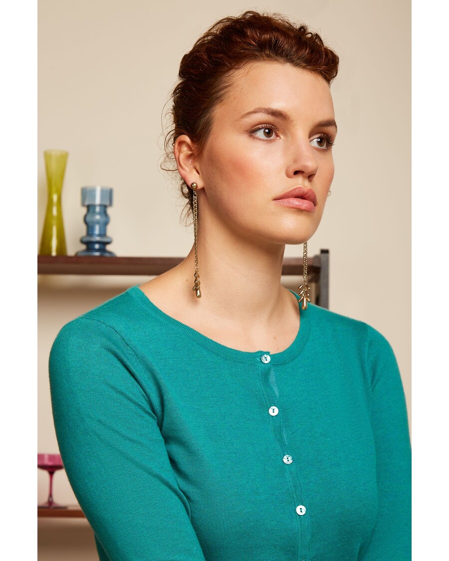 King Louie Cardi Roundneck Cocoon