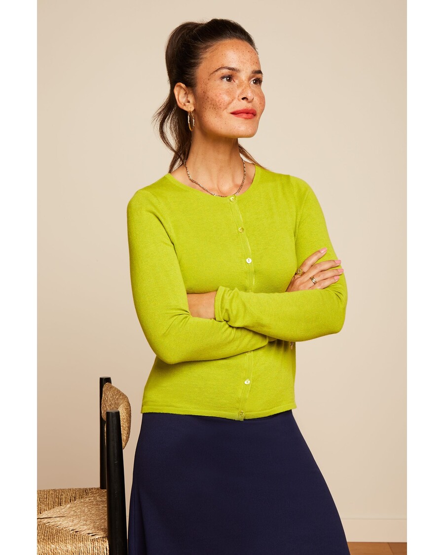 King Louie Cardi Roundneck Cocoon