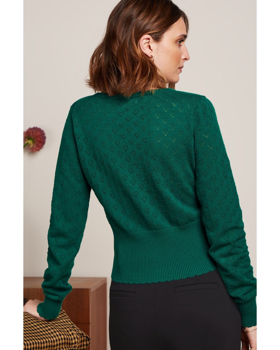 King Louie Cardi V Heart Ajour BCI