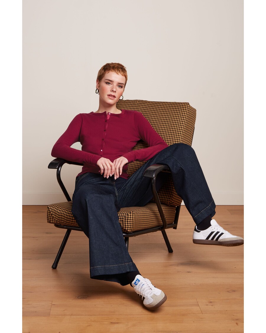 King Louie Cardi Roundneck Cocoon