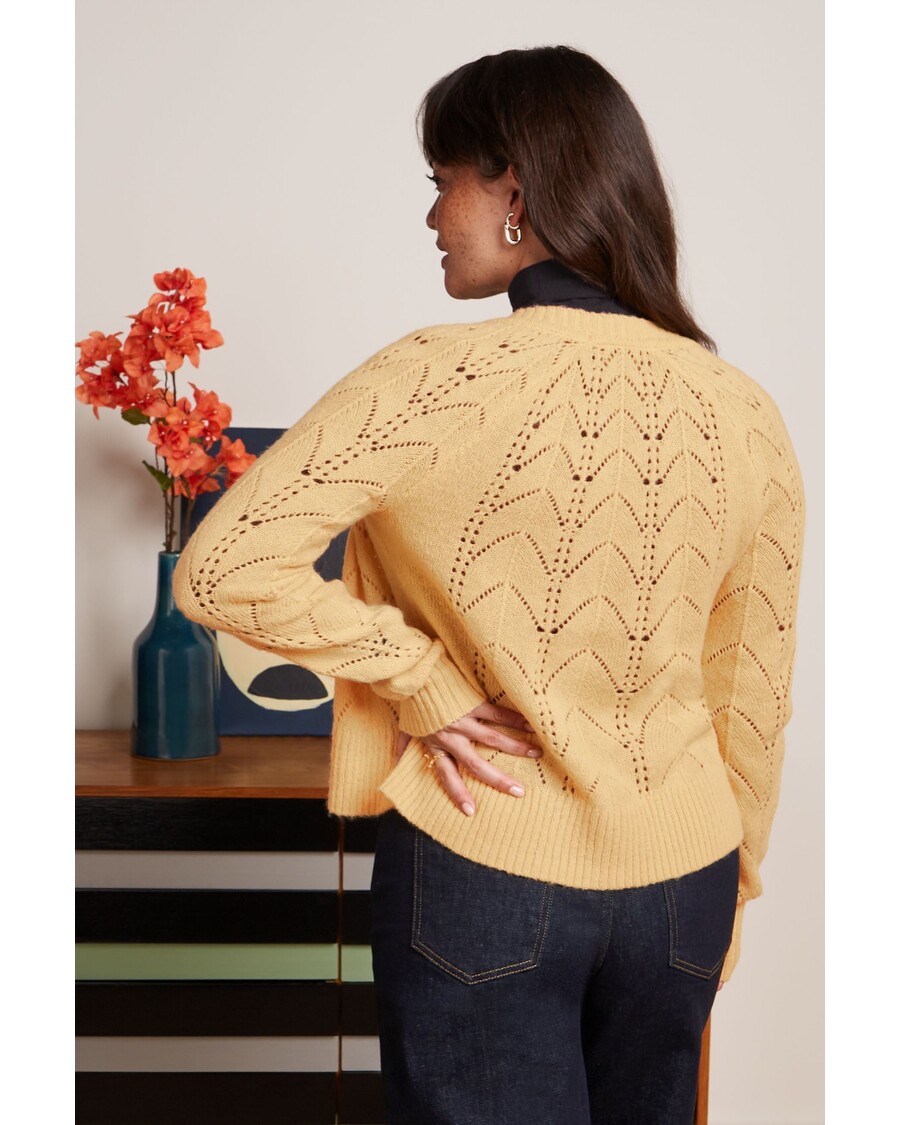 King Louie Blanca Cardi Farfalle