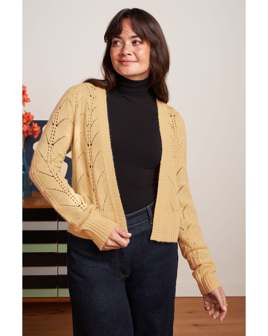 King Louie Blanca Cardi Farfalle