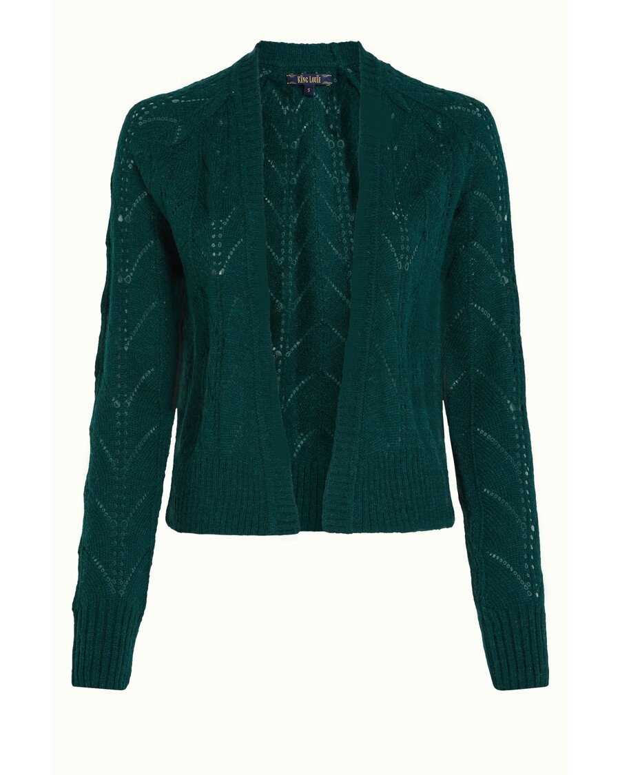 King Louie Blanca Cardi Farfalle