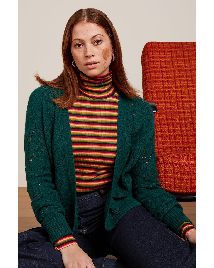 King Louie Blanca Cardi Farfalle