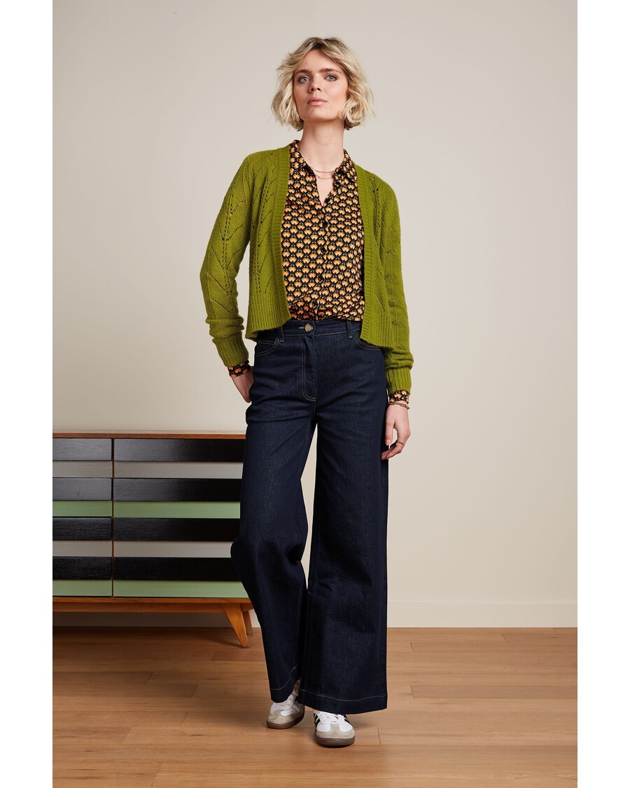 King Louie Blanca Cardi Farfalle