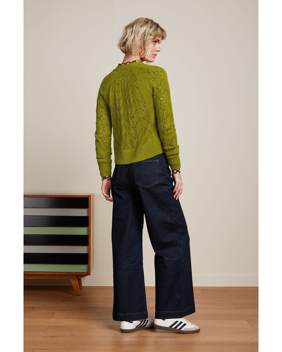 King Louie Blanca Cardi Farfalle