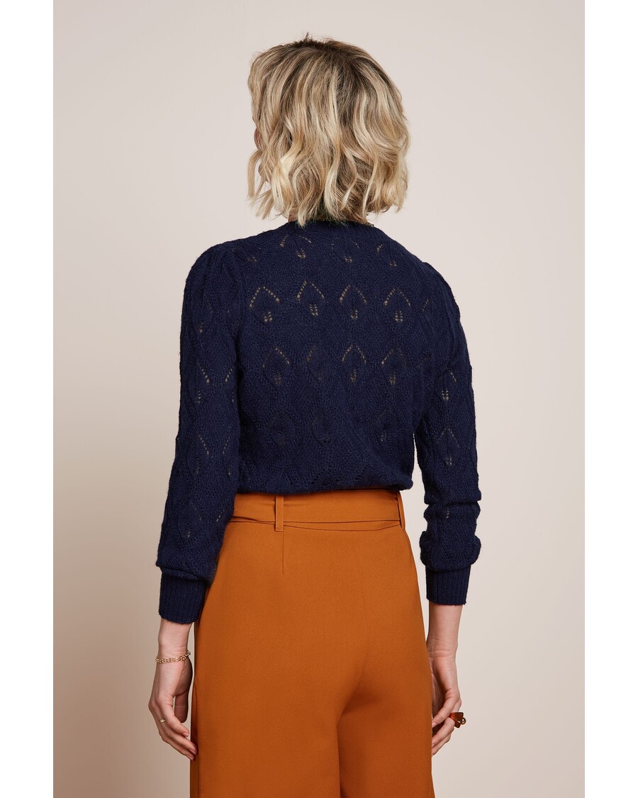 King Louie Cardi Roundneck Orcia