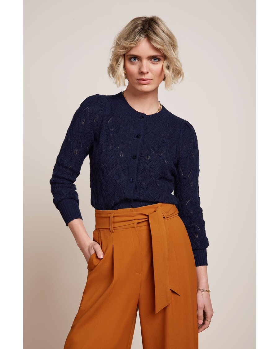 King Louie Cardi Roundneck Orcia