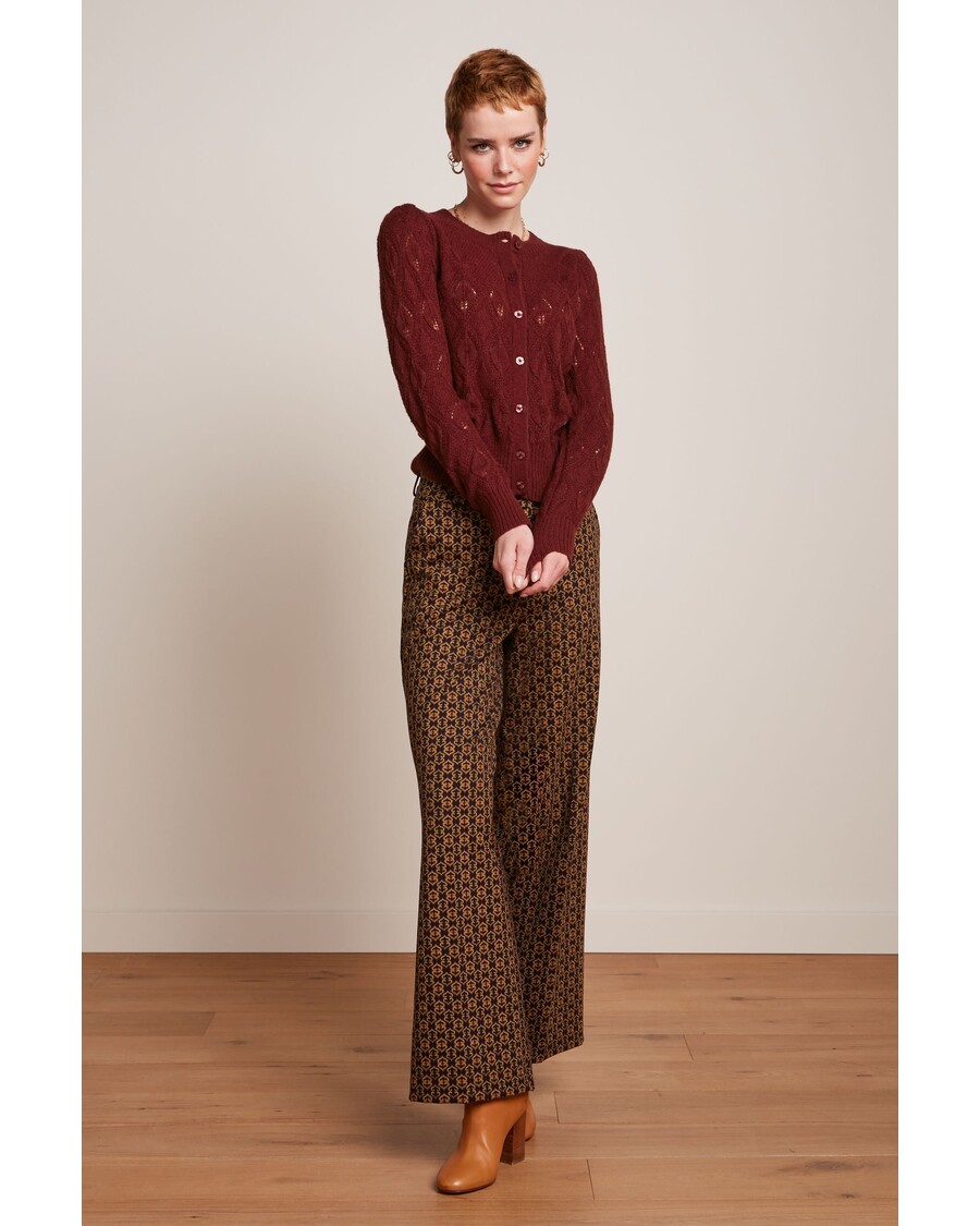 King Louie Cardi Roundneck Orcia