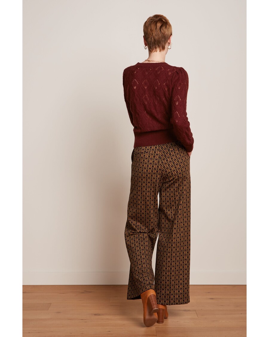 King Louie Cardi Roundneck Orcia