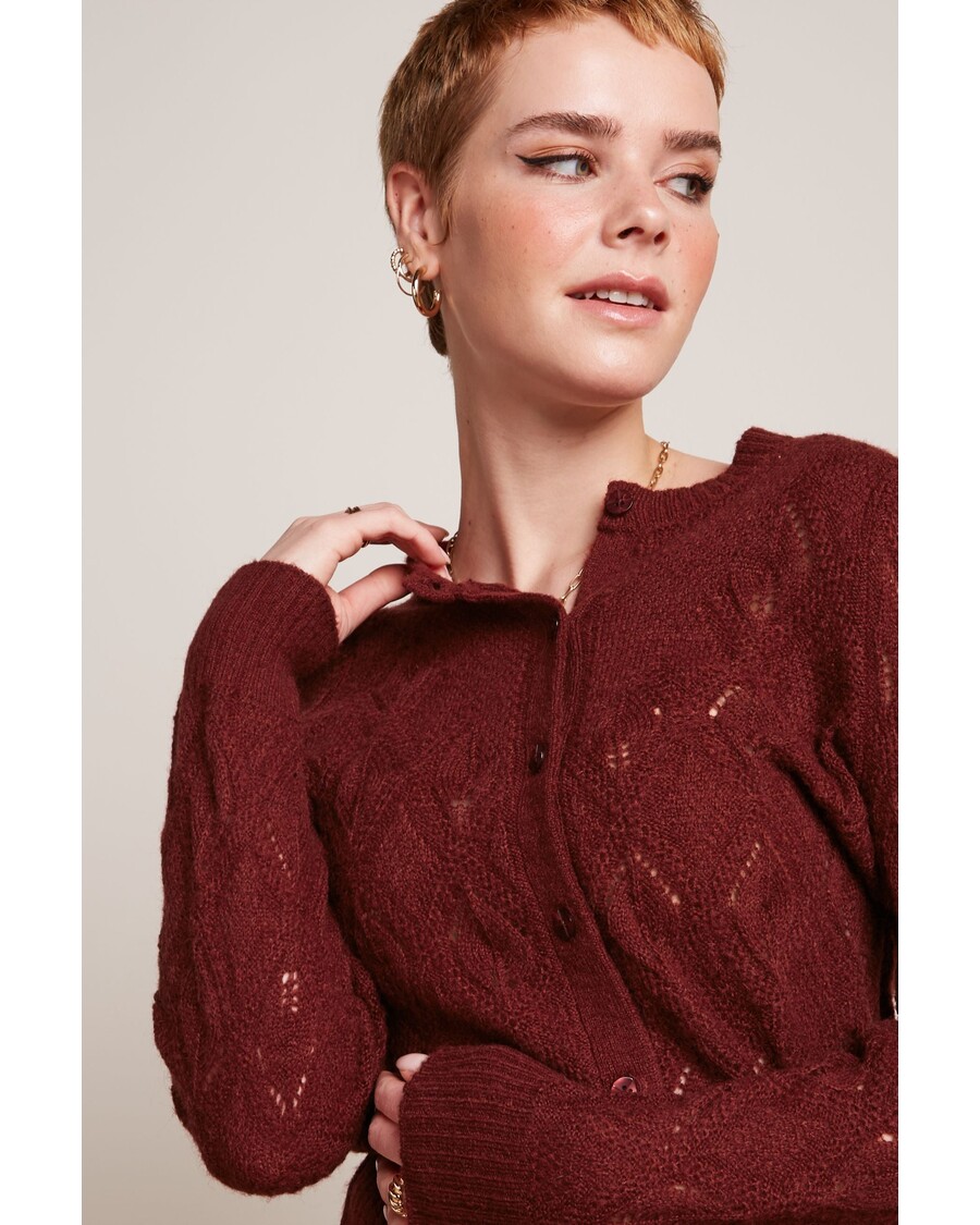 King Louie Cardi Roundneck Orcia