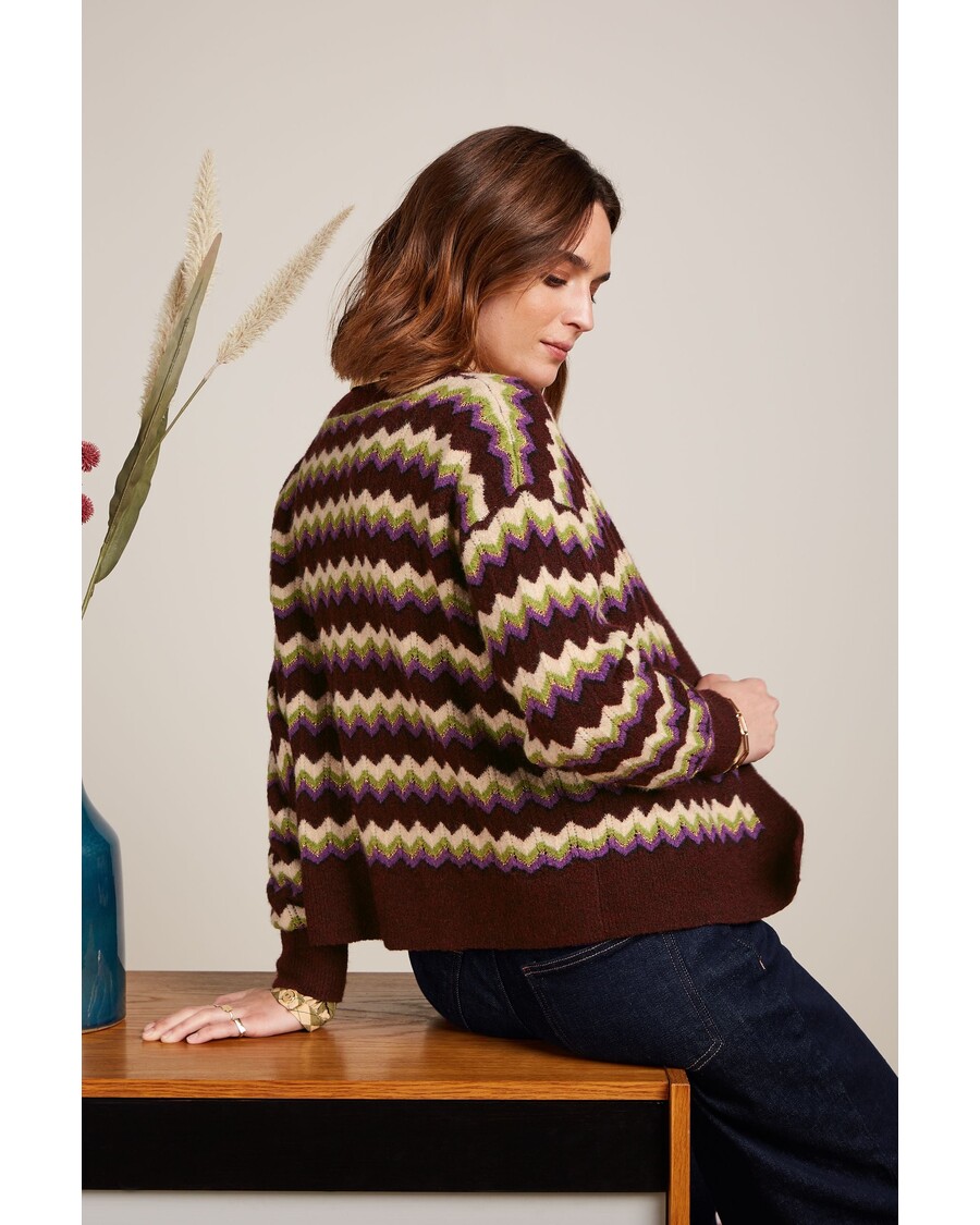 King Louie Blanca Cardi Gladys