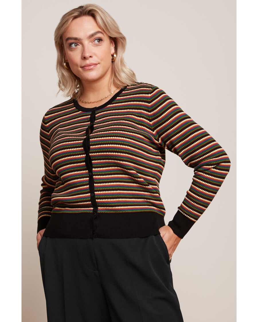 King Louie Cardi Roundneck Gilmour